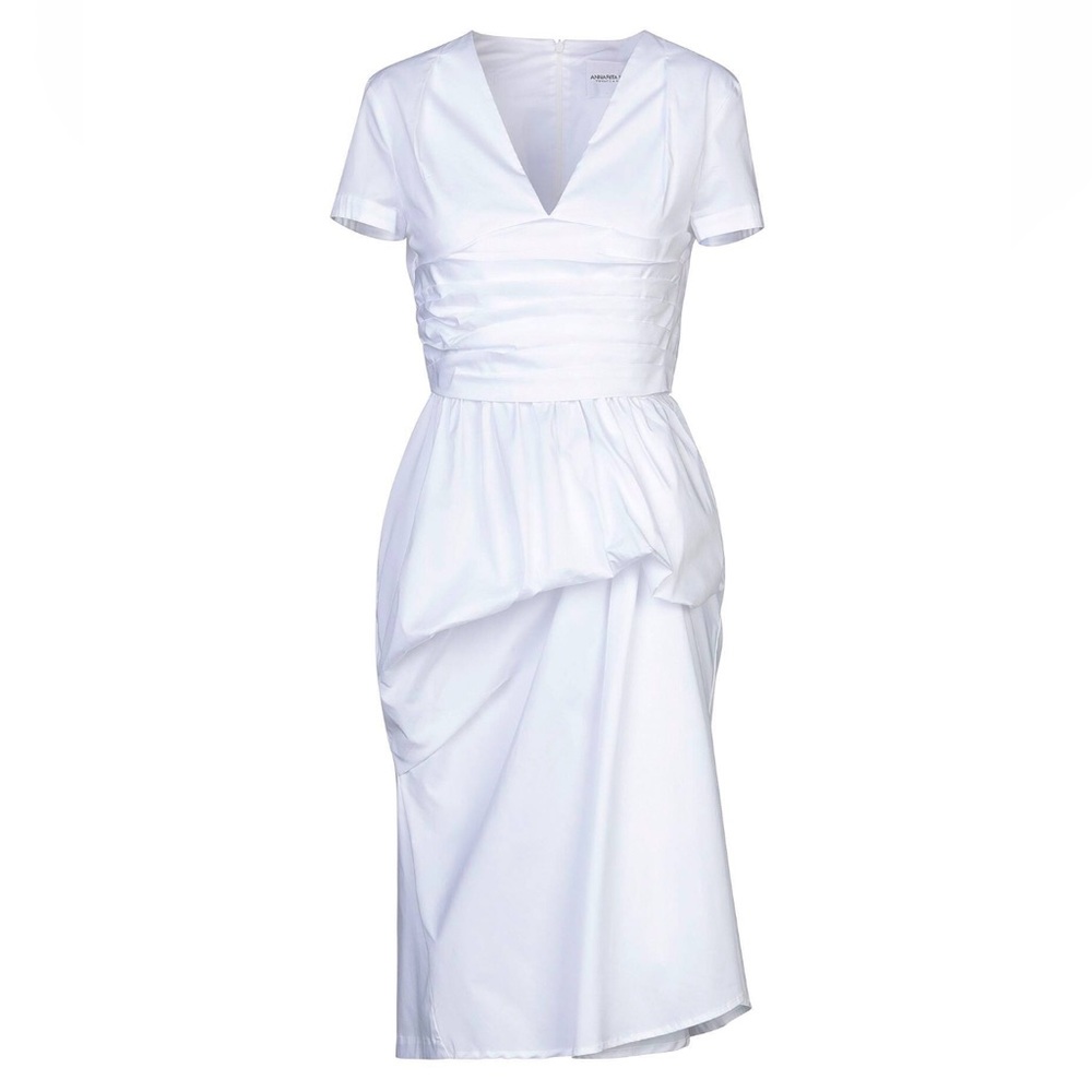 Chic White Midi Dress